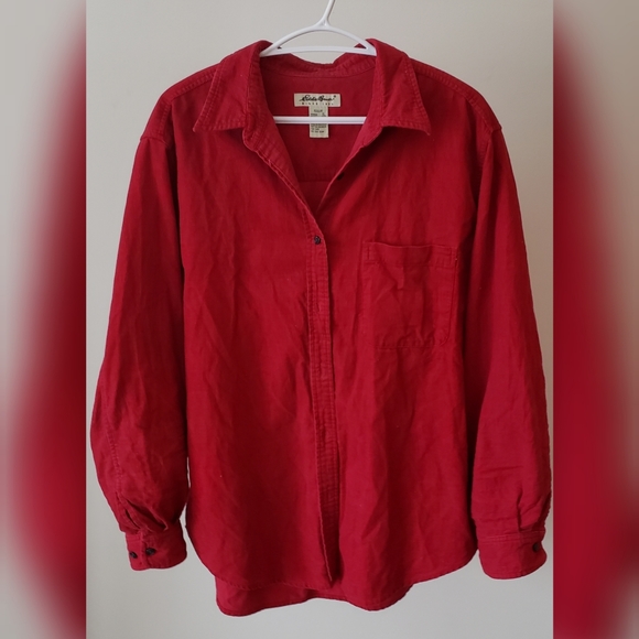 Eddie Bauer Corduroy Button Up - Picture 2 of 4